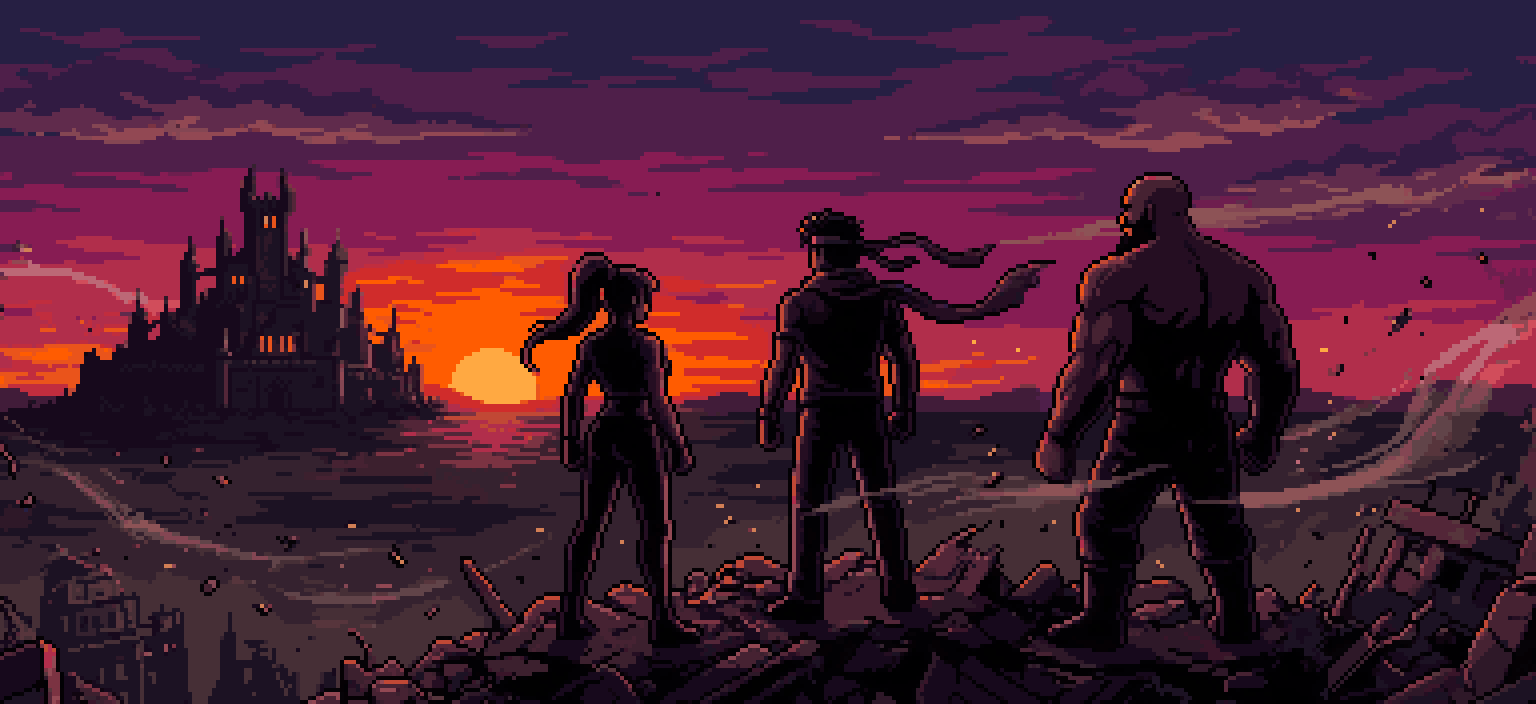 Jack, Raven, Brutus